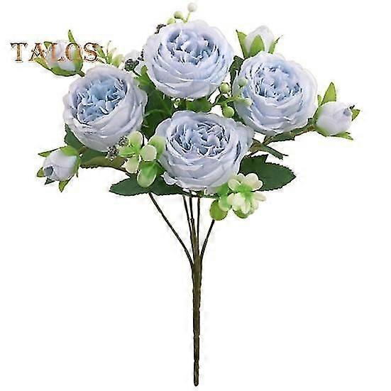 1 Branch Simulation Peony Not Withering DIY Vivid Appearance Eye-catching Fake Peony Flower Bridal Bouquet Home Decor