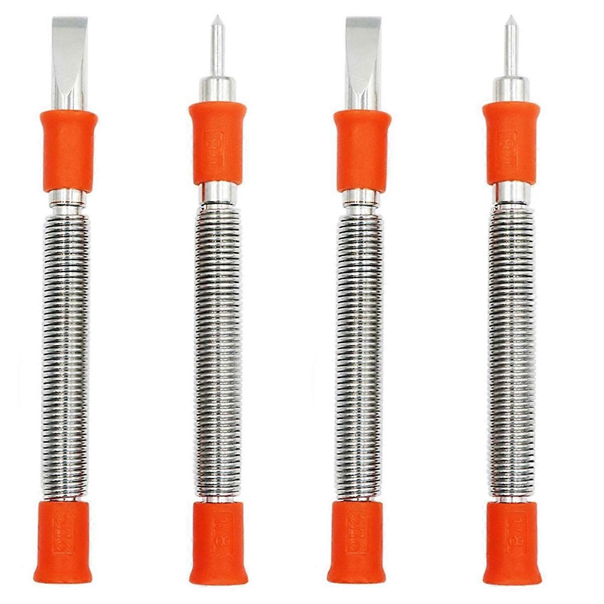 2Pcs Spring Tool Set Spring Loaded Rivet Removal Set for Wood