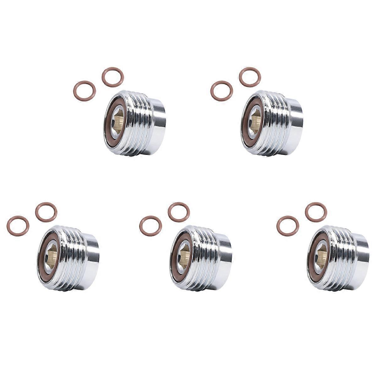 5PCS Scuba Diving Tank Valve Adaptor DIN to Insert Regulator Dive Gear,Dive Regulator