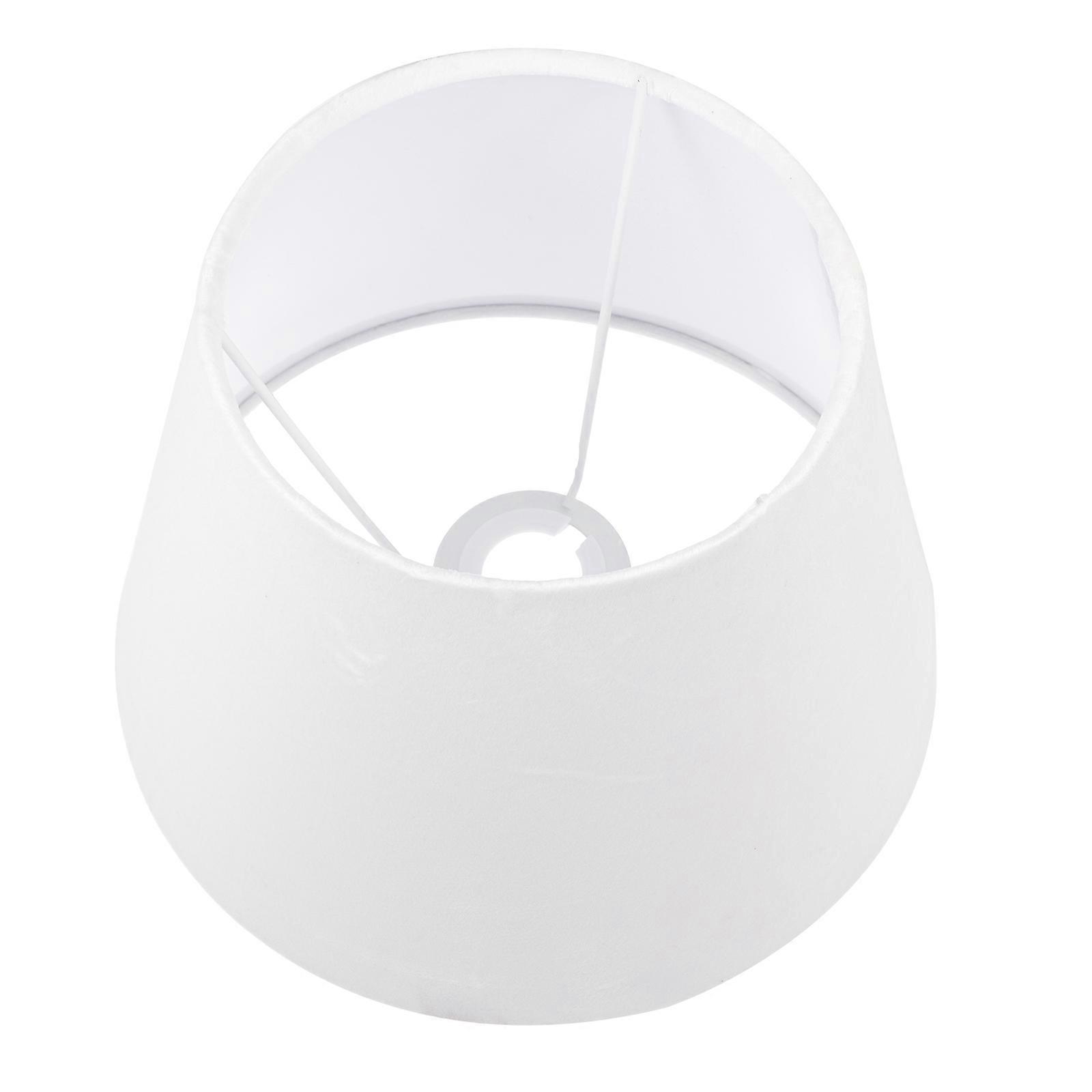 Table Light Cover Lampshade Modern Lampshade For Table Light Decorate Light 25X25X18CM White Velour 1Pc