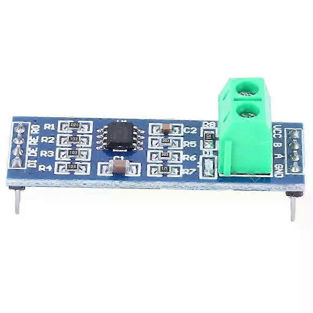 6 Stuks MAX485 TTL Naar RS485 Converter Module – 5V, Voor Arduino, Met Terminal En Alle Pinnen Uitgevoerd