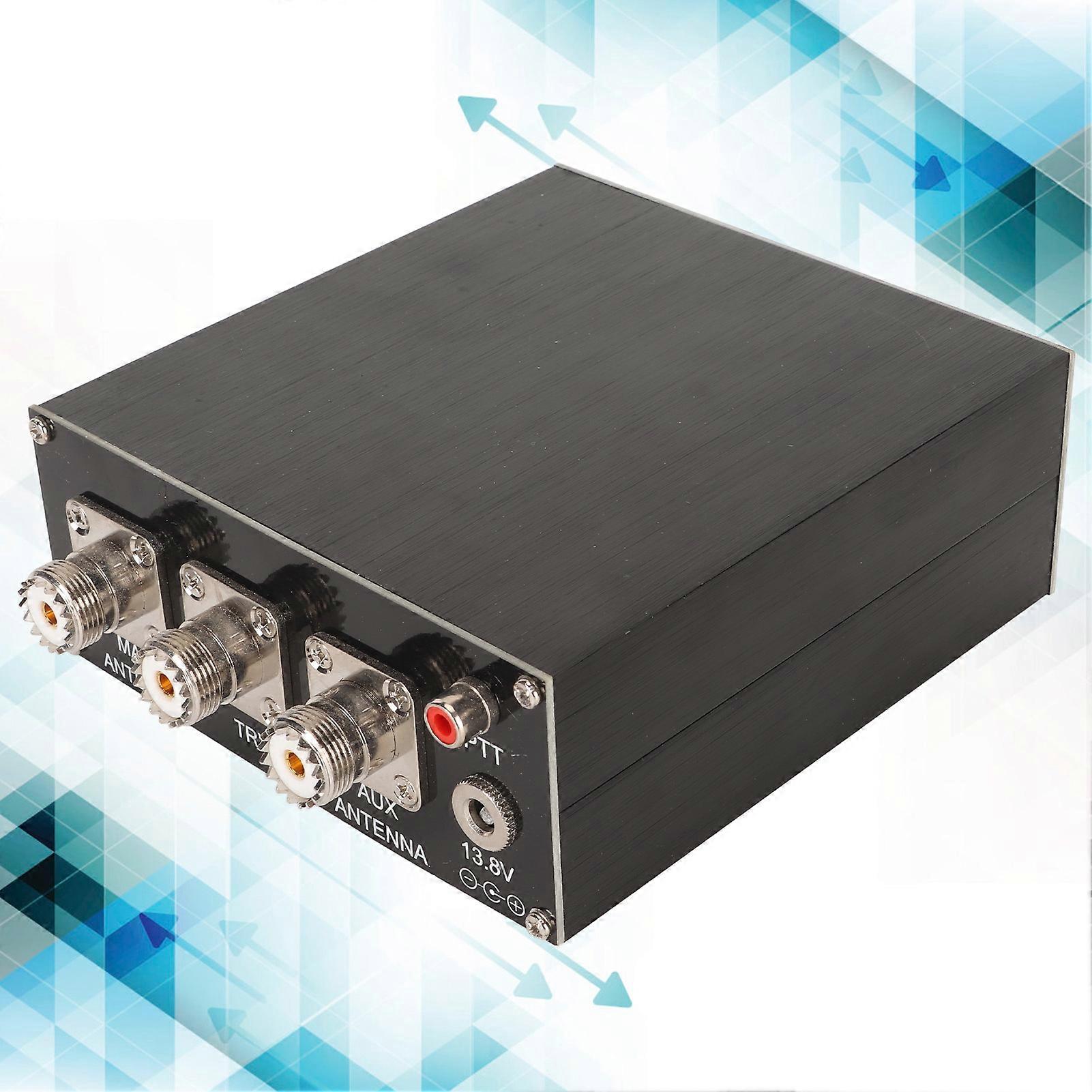 QRM Eliminator X Phase HF Bands 1.8MHz‑30MHz Adjustable Built in PTT Control Aluminum Alloy Signal Canceller