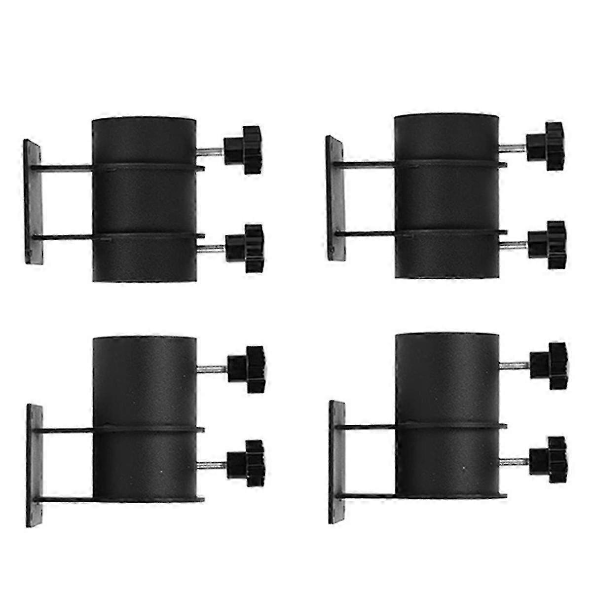 Heavy Duty Patio Umbrella Holder, Mountable Stand for Deck Railing, 4pcs