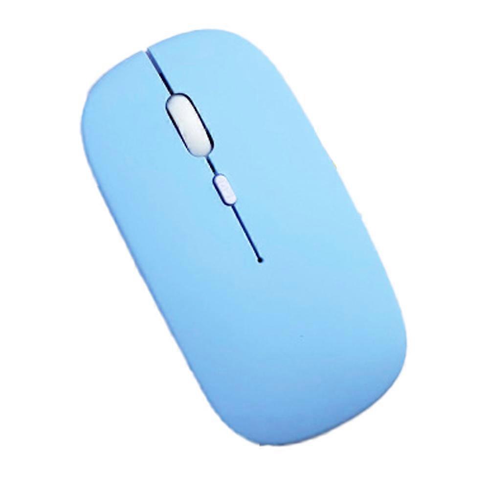 Bluetooth Mouse,Rechargeable Wireless Mouse , Wireless Mouse For Laptop/Pc/Mac/Ipad Pro/Computer-Sky Blue