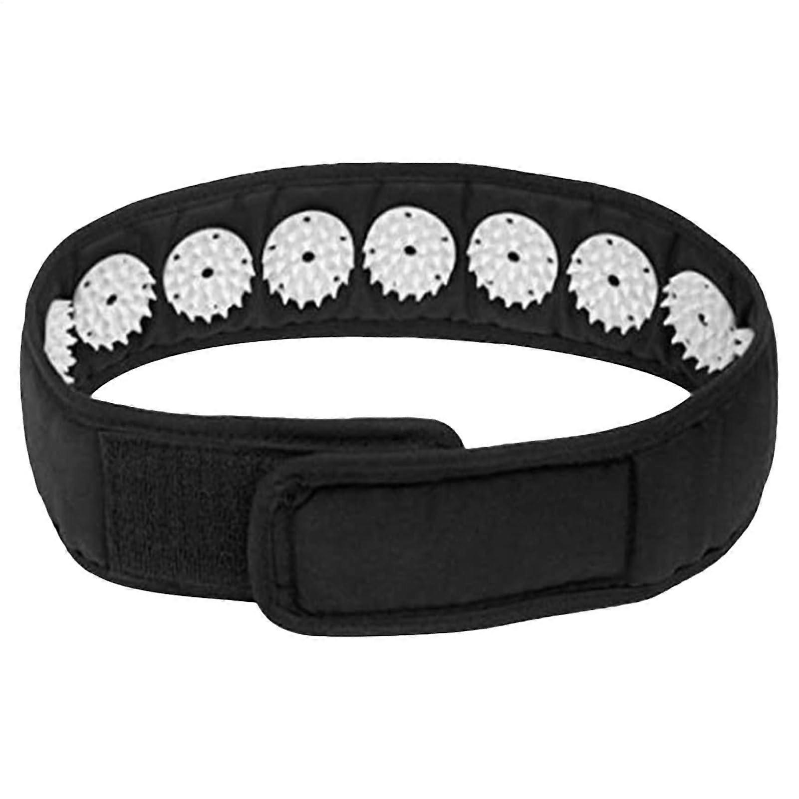 Head Wrap Comfortable Massage Belt Neck Back Massager Scalp Massager for Relaxation