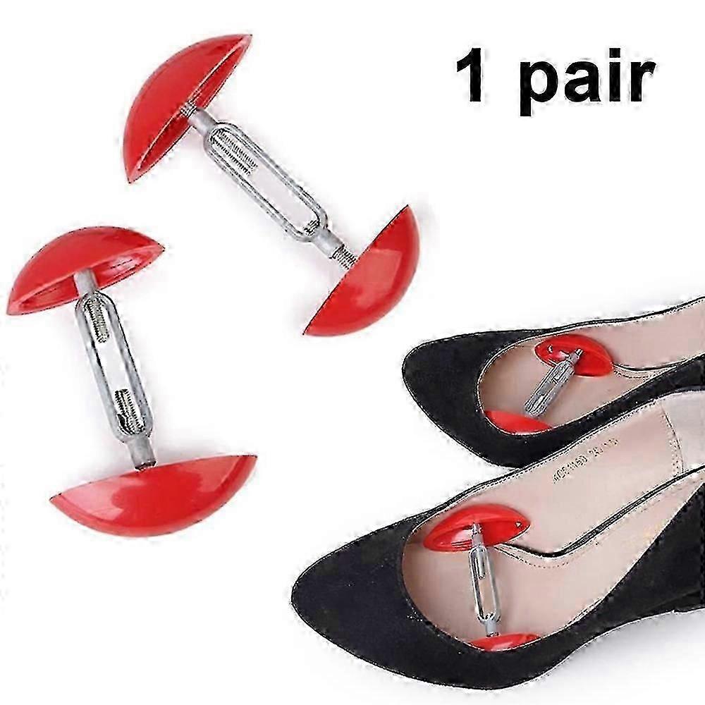 1Pair אלונקות נעליים מיני, גברים נשים אלונקות נעליים מעצב מרחיב רוחב מרחיב מתכוונן