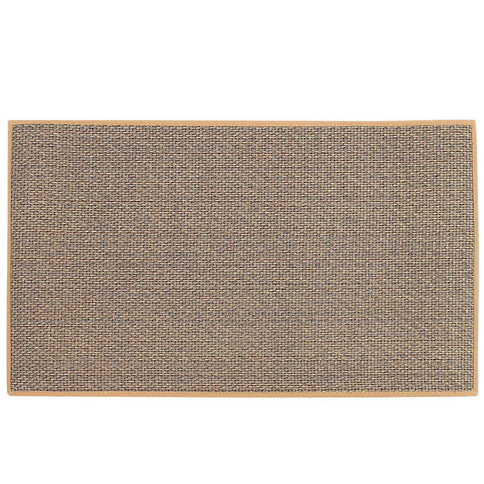 Simple Floor Mat Outdoor Rug Rectangular Floor Mat For Kitchen Waterproof Polyester 120X44cm 1Set