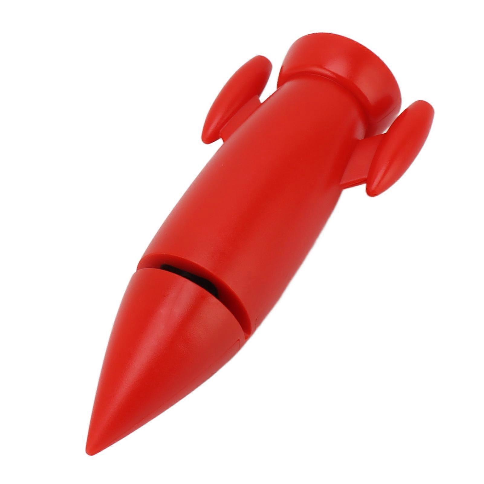 Knife Sharpener Creative Ceramic Handheld Manual Knife Sharpener for Kitchen Knives Scissor Red 