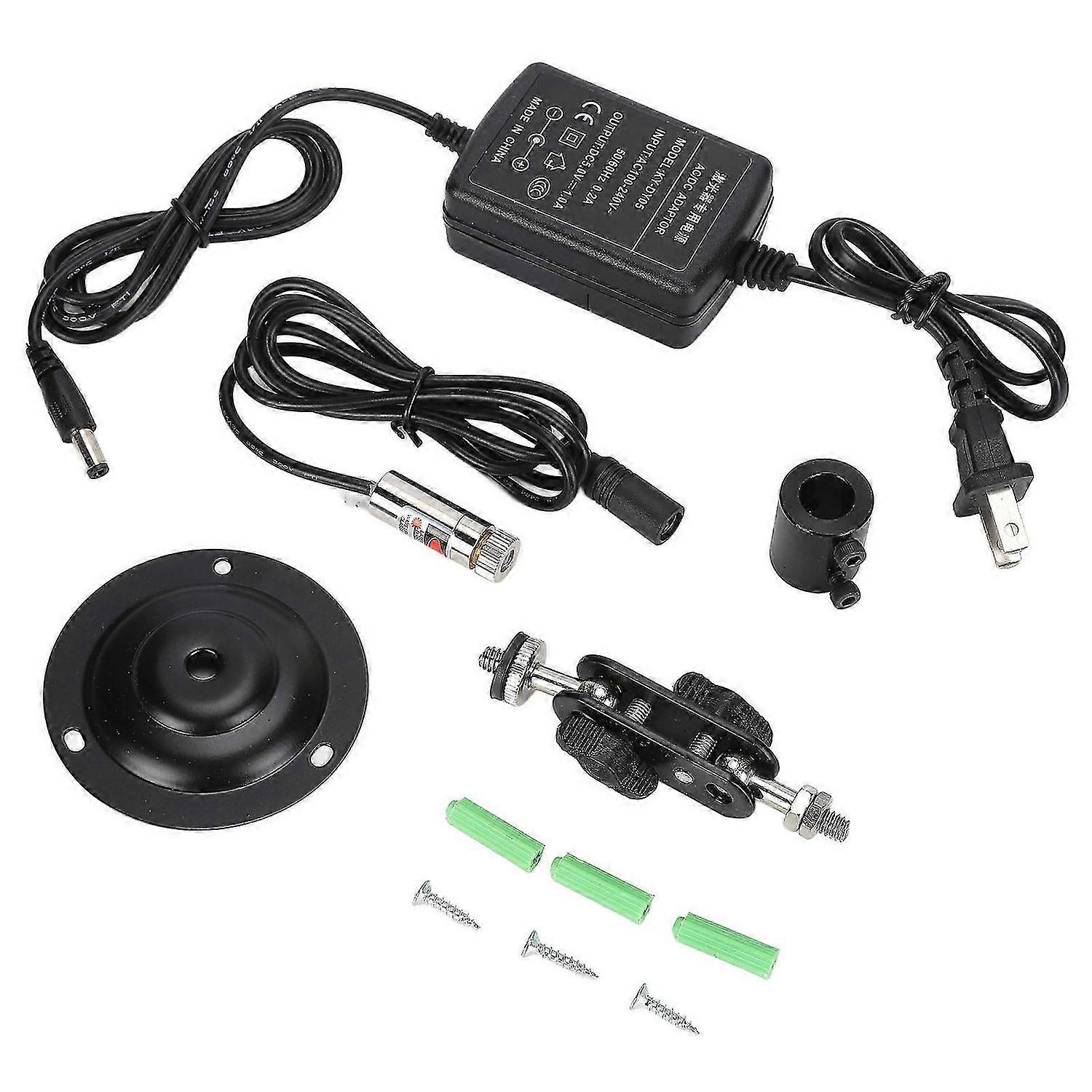 Cross Laser Module Red Line Dot Focusable Locator Alignment Tool AC 100240V