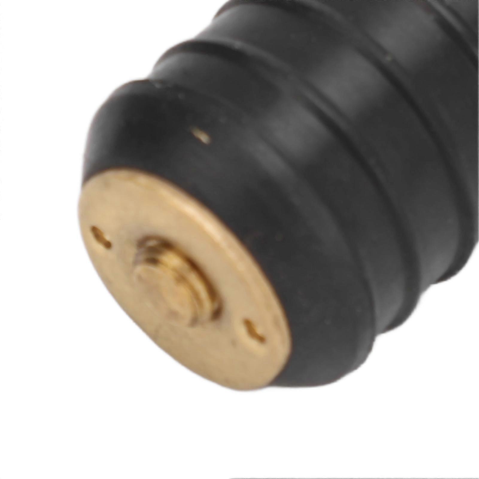 Marine Boat Brass T Handle Drain Plug Strong Structure Twist Turn and Seal Design Rubber Plugs for Yachts Ships 0.6inch