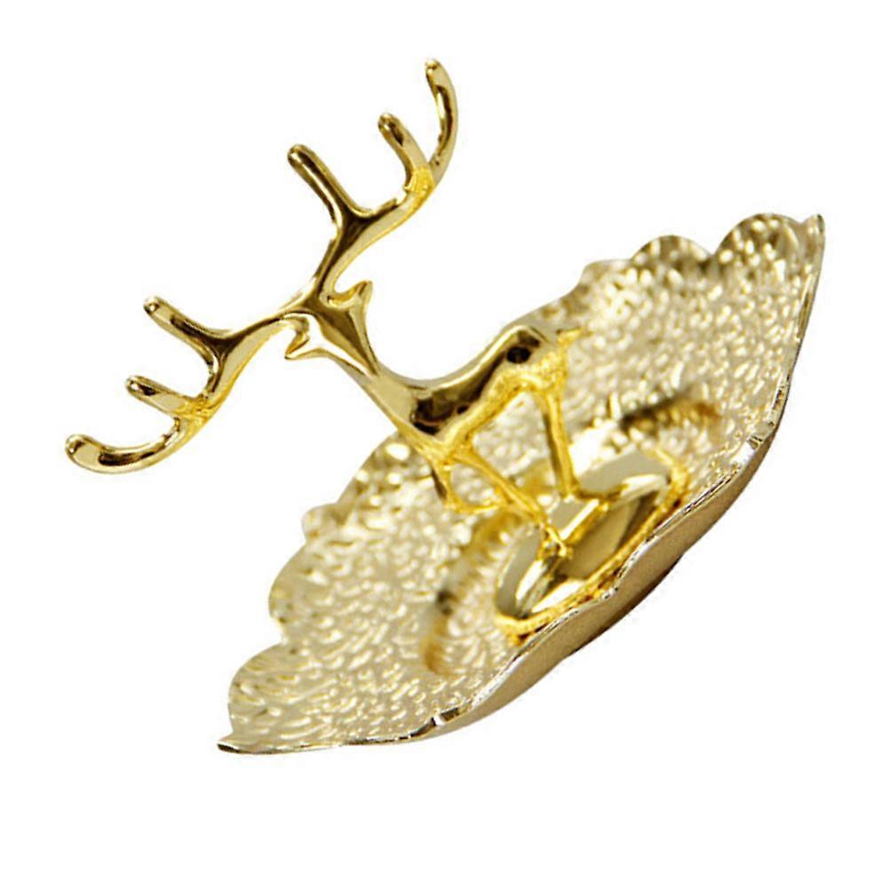 Tableware Storage Case Deer Shape Cosmetics Storage Elegant 10x10x6.5cm 1Pack