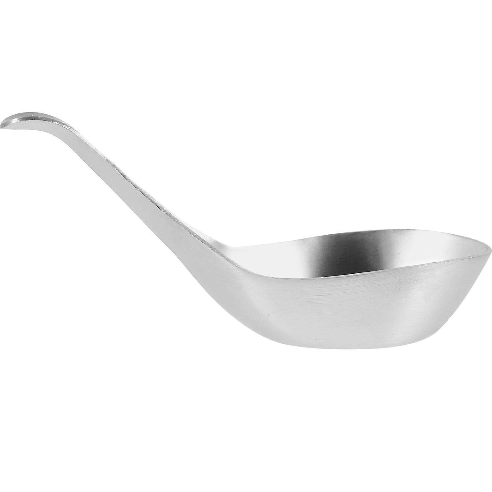 Caviar Serving Spoon Soup Spoon Restaurant Dining Silver Versatile Design 1Pack
