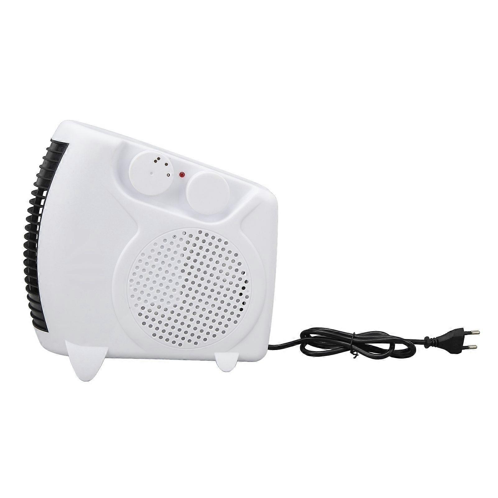 Portable Fan Heater Quick Heating Adjustable Temperature Mini Space Heater for Home Desktop ACYMHC