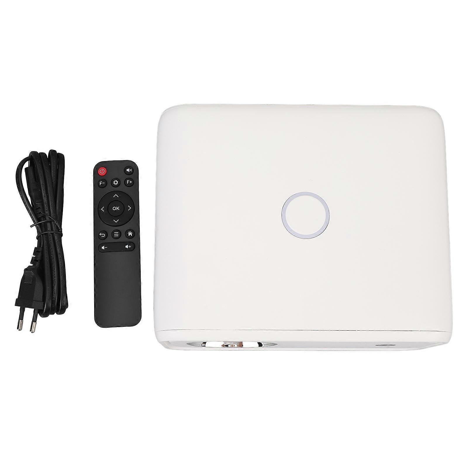 4K 1080Pミニプロジェクター、Android 9.0屋外映画EUプラグ用5G WiFi Bluetooth