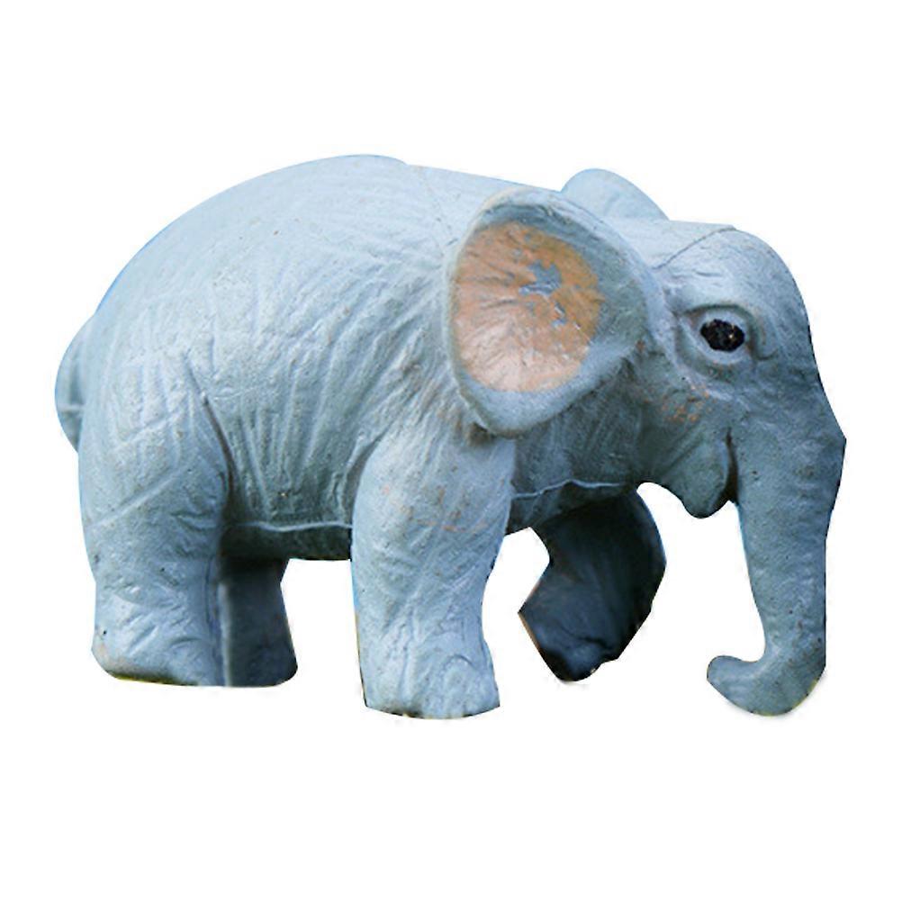 Cute Elephant Figurines Small Mini Figurines Elephant Statue Decor Suitable For Pot Plants Desk Ornaments 1Pack
