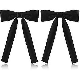 2 Pack Western Ties For Men Kentucky String Tie Clip On Bow Ties Colonel Sanders Black Cowboy Bow Tie Party Black One Size 2-18