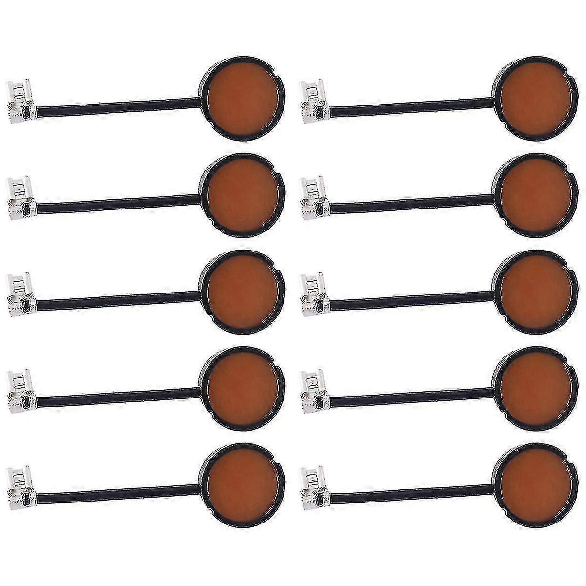 10-Pack Round Thermal Overload Protectors for 220V Portable Air Conditioners - Convenient Safety Device for Cooling Systems