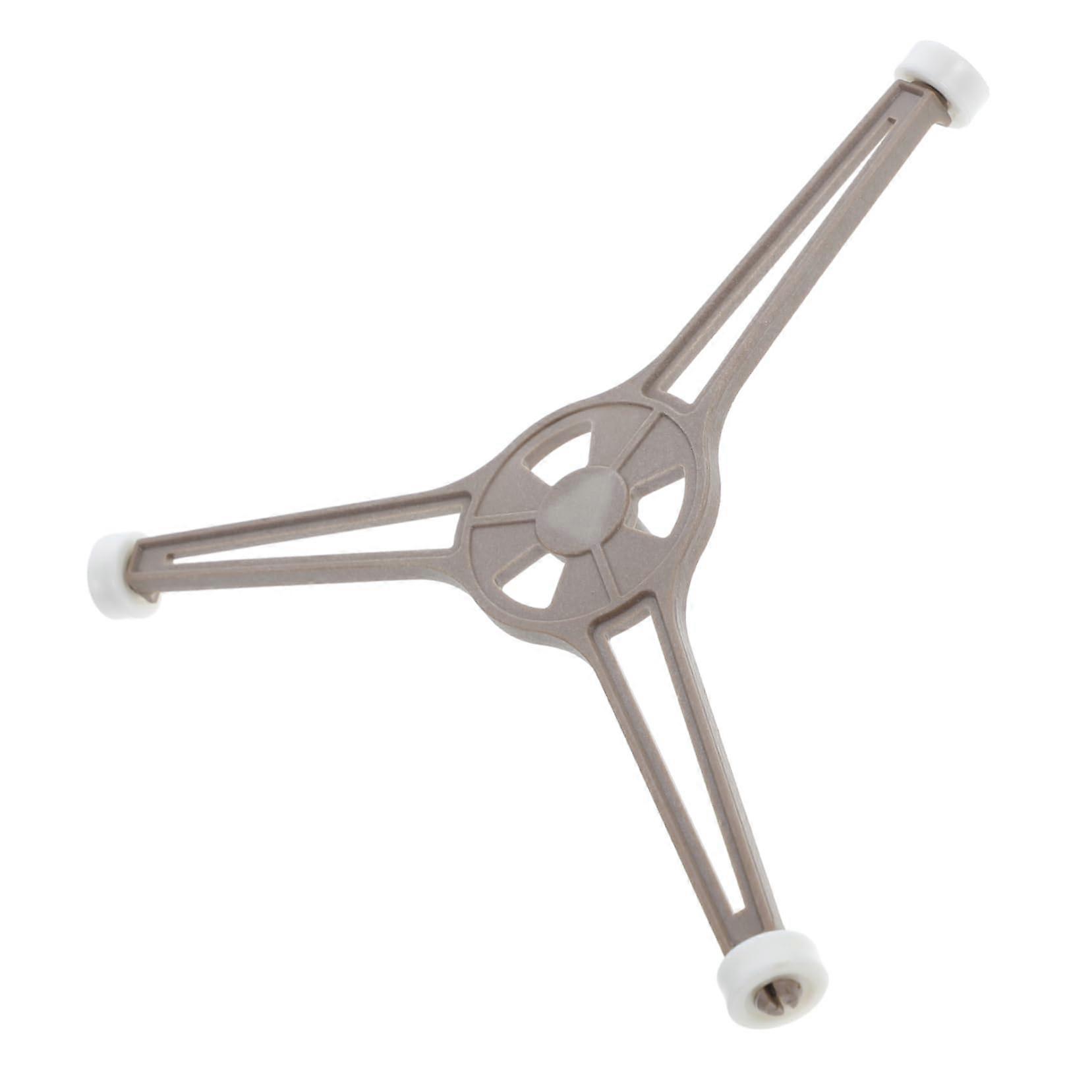 Holder for Microwave Turntable Table Top Flat Turntable Adapter Ring Frame Replacement Brown Plastic