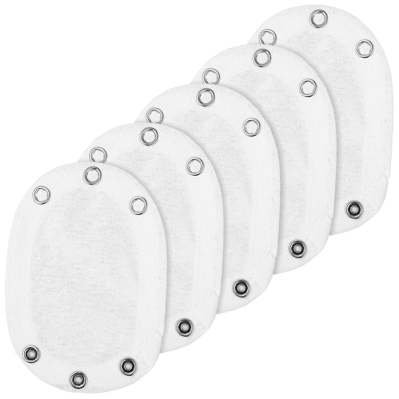 5pcs Baby Snap Bodysuit Extender Baby Clothing Size Extender Adjustable Bodysuit Extender Infant Romper Extension Pieces
