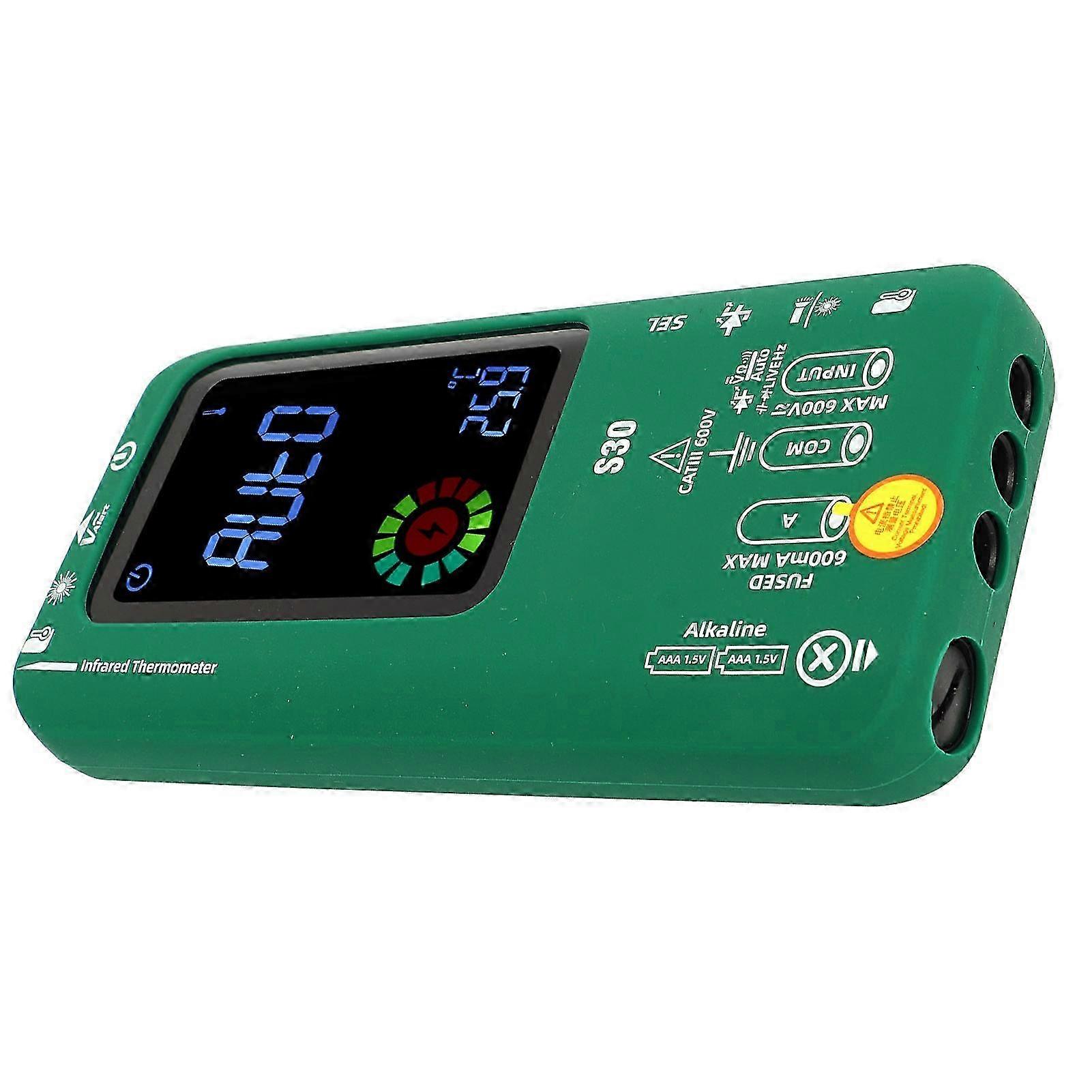 2025 Multifunctional Multimeter LCD Color Display High Accuracy Infrared Thermometer Circuit Analyzer for Car Workshop