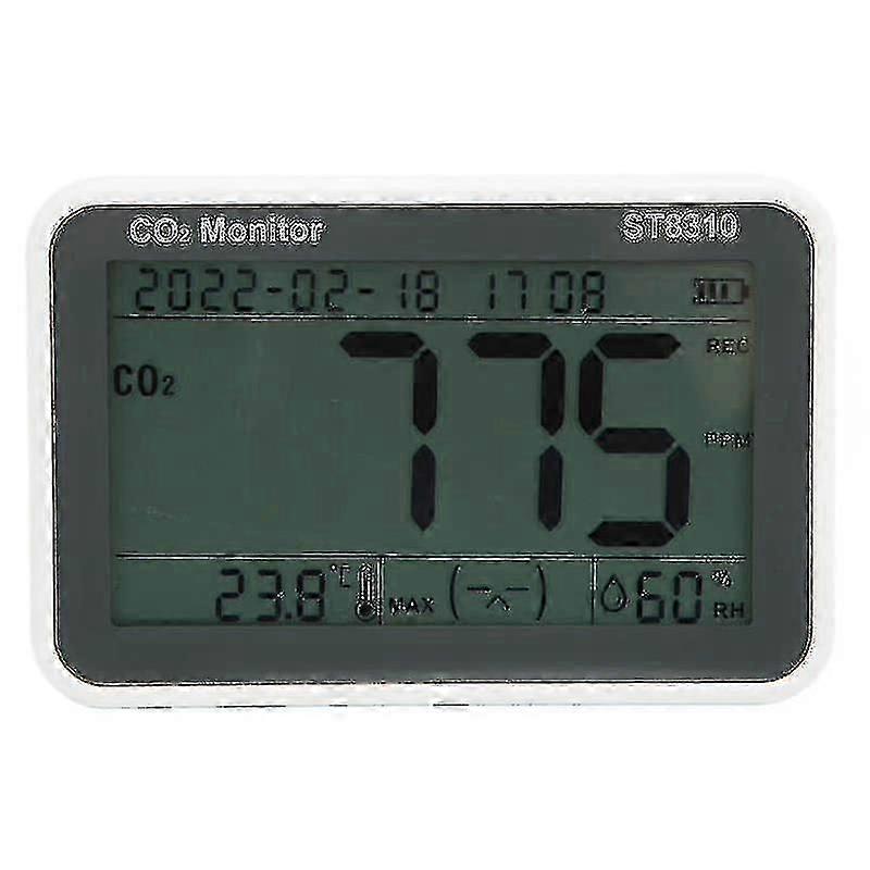 Carbon Dioxide Detector Air Quality Monitor High Accuracy For Hotel For Bedroom
