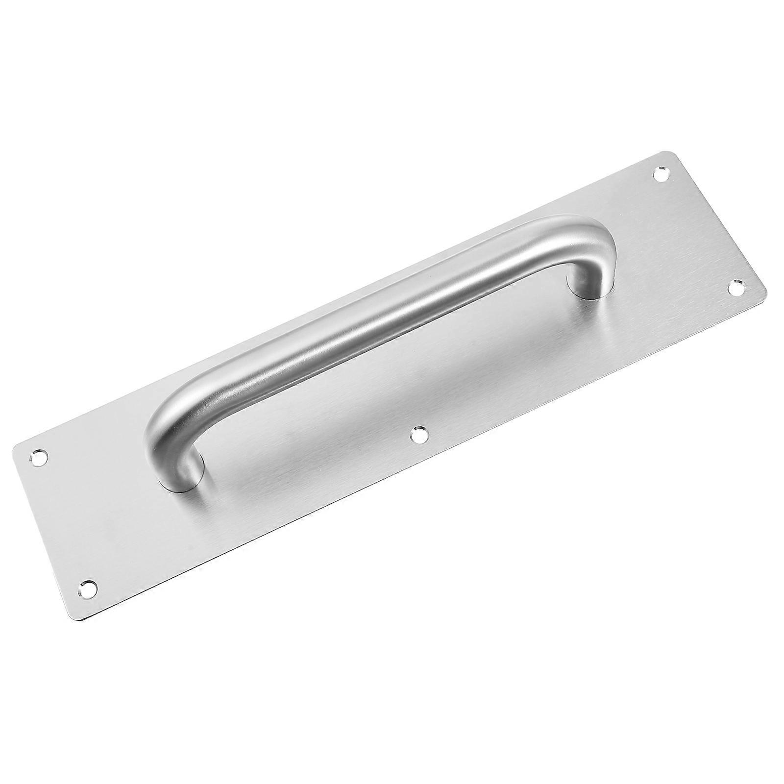 1 Set Stainless Steel Door Knob Silver Handle Practical and Durable Pull Knob Handle