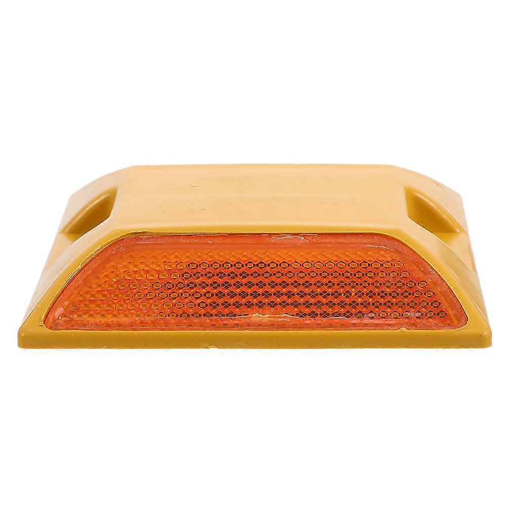 Durable Plastic Reflective Road Studs Weather Resistant Pavement Markers for Driveways Pathways Parking Lots and Sidewalks Enhanced Visibility Safety