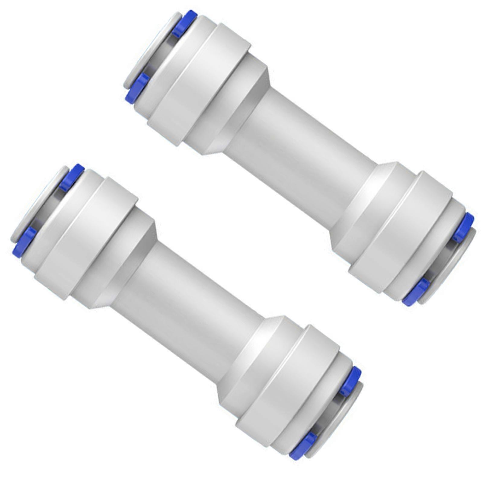 2Pcs One Way Check Valves Replacement 3/8inch Quick Connect Check Valves Push to Connect One Way Check Valves Enduring Multicolor