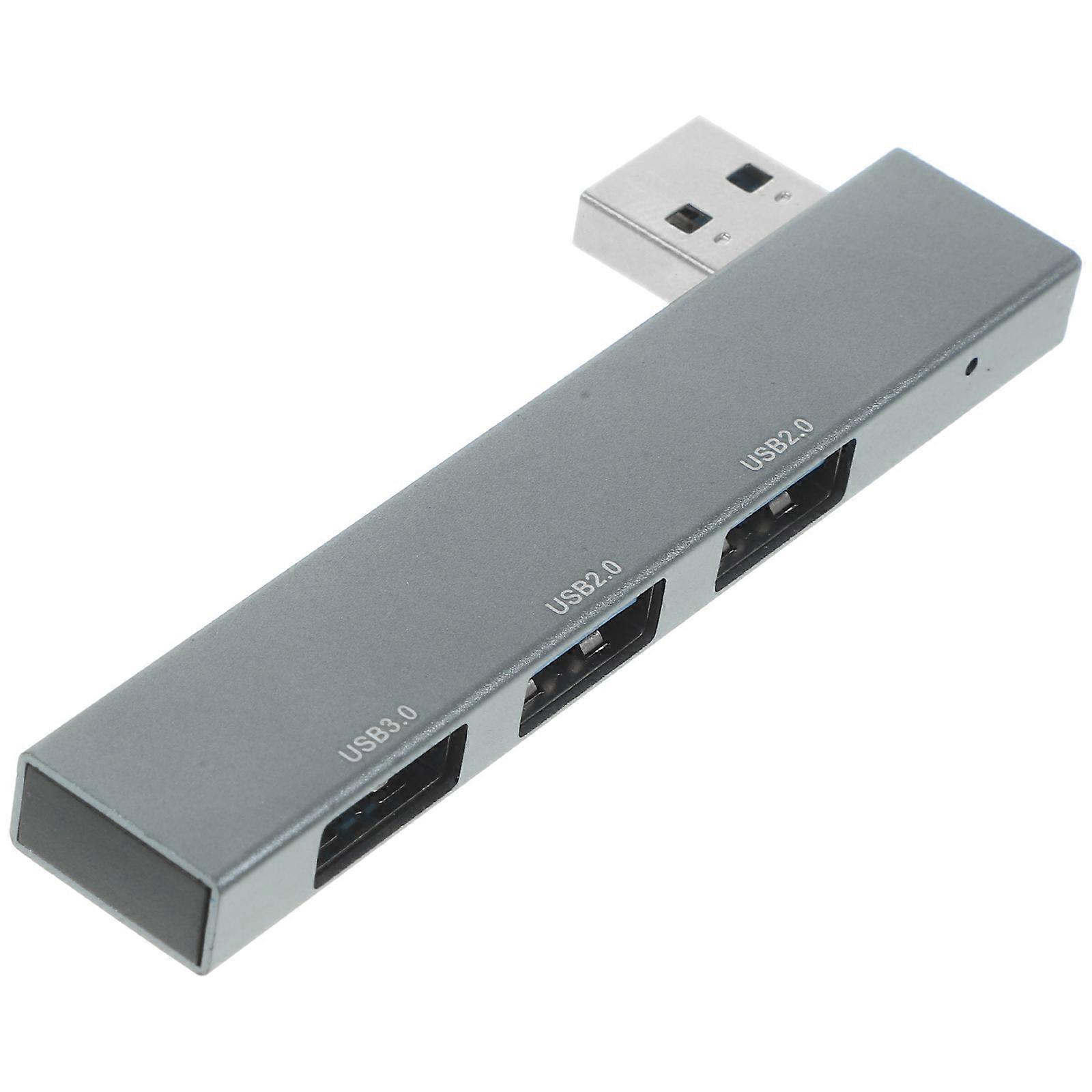 Desk Usb Hub 3-Port Usb Hub Data Transfer For Laptop Office Use 1Pcs