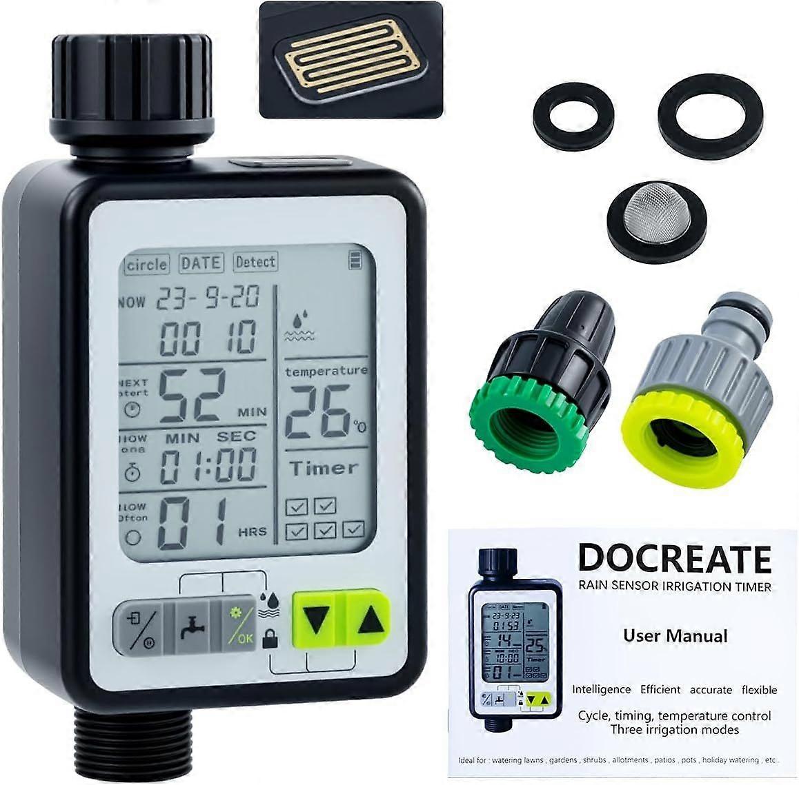 2025 latest sprinkler timer, garden hose watering timer, drip irrigation rain