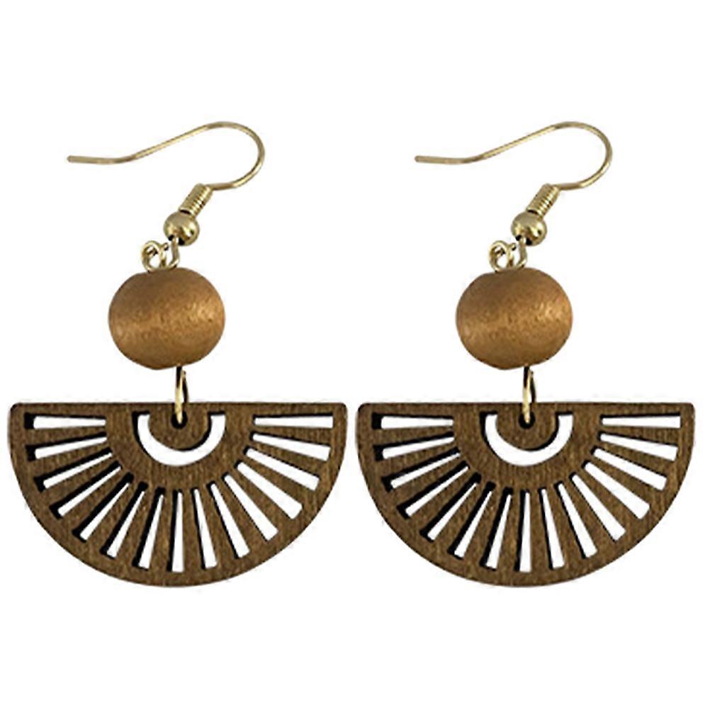a refined product description for **Fan Shape Dangle Earrings** based on the details you provided:
### 🌸 Fan Shape Dangle Earrings for Women –
