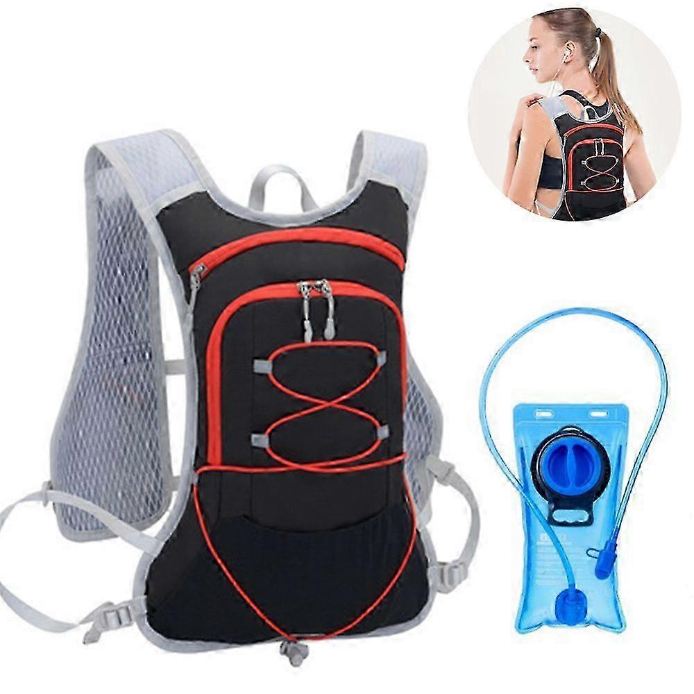 2025 Hydration Backpack with 2L BPA-Free Water Bladder for Hiking & Running
