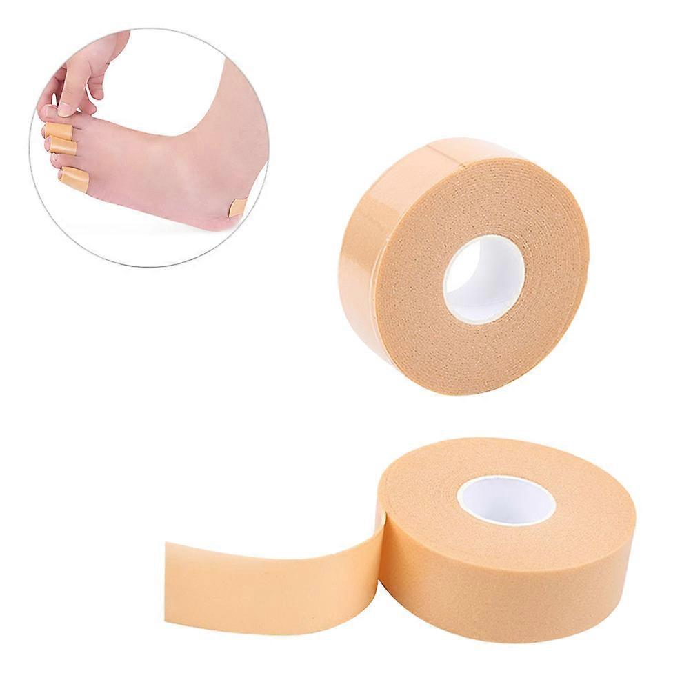 Chocolate PE Foam Roll Heel Pads for Foot Care Relieves and Pressure Fits Fingers Toes Can Be Trimmed Easily