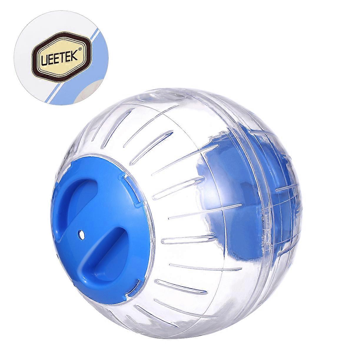 Blue Plastic Hamster Exercise Ball for Safe Play and Portable Fun Lightweight Mini Size Toys