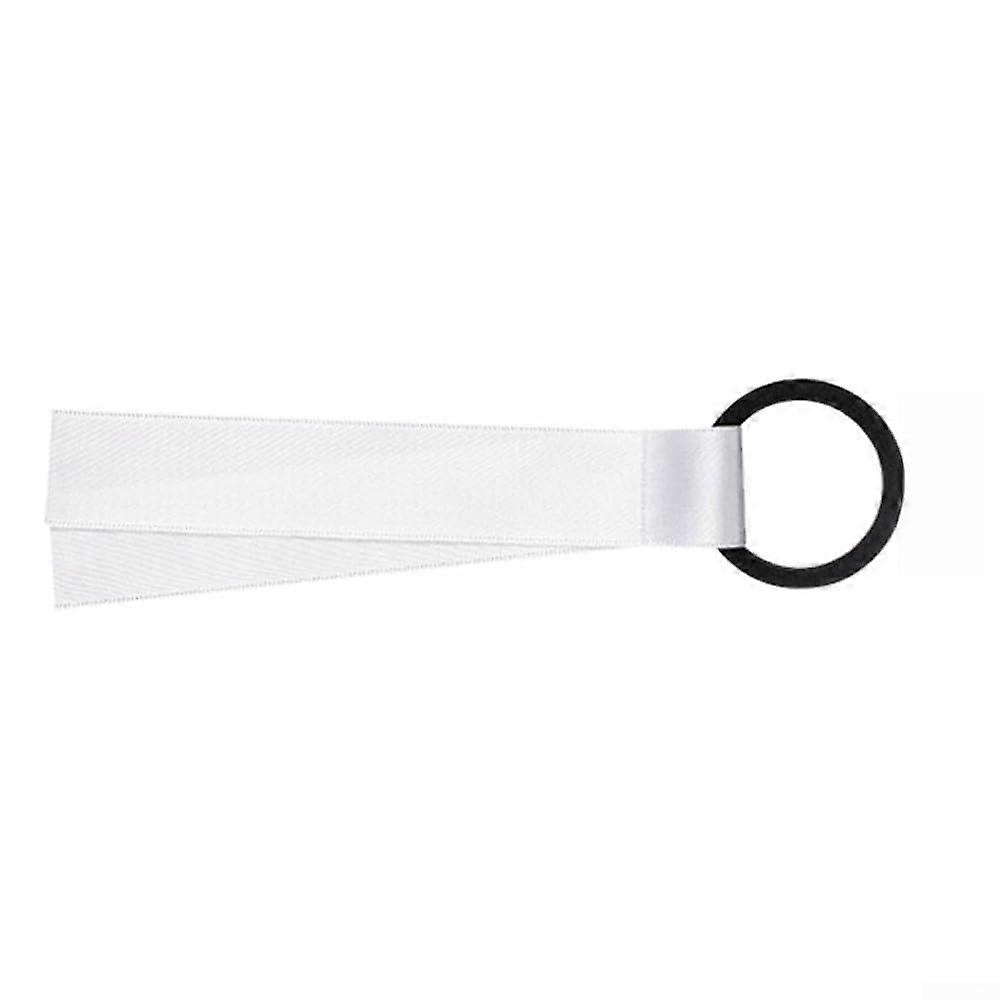 cheerleading name tags, 48 pieces, elastic design for team identification (white).