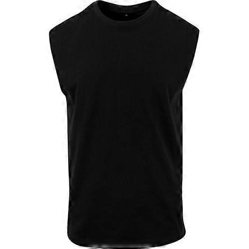 New Morning Studios Mens Plain Sleeveless T-Shirt