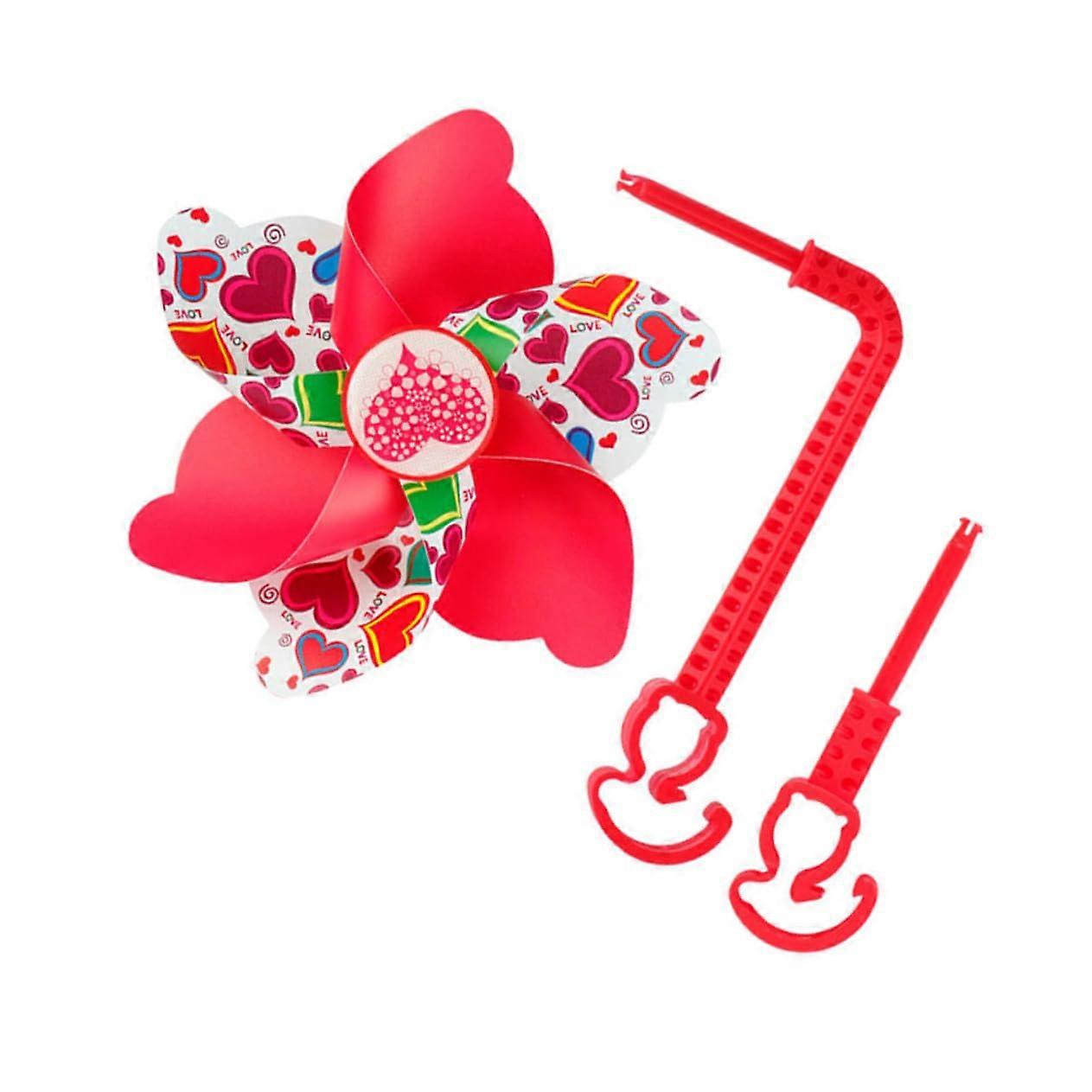 Bicycle Windmill Decoration for Kids' Bikes and Scooters - Colorful Rotating Wheel Accessories for Bicycle Pedals and Handlebars