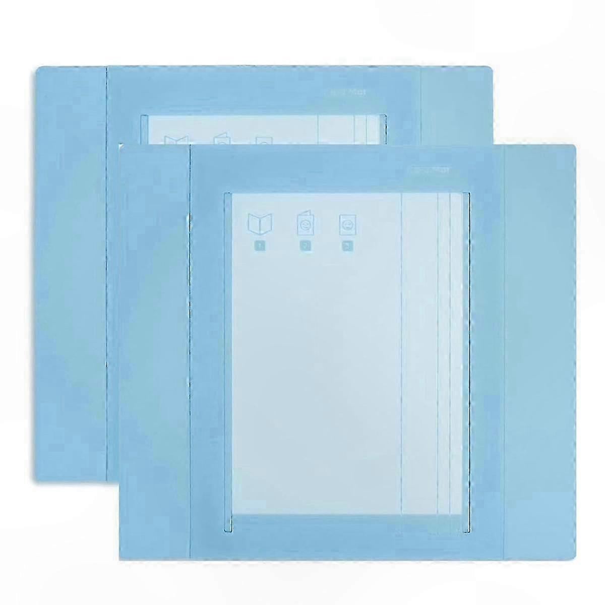 4.75x6.65 Inch Adhesive Craft Cutting Mat, 2-Pack for Card Inserts, Sticky Surface for Crafting Projects
