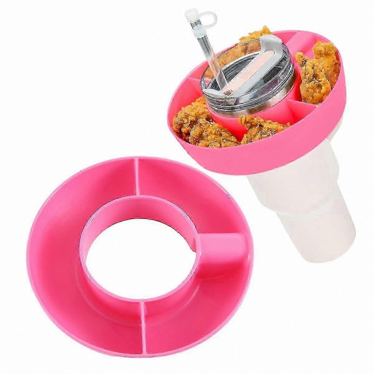 Reusable Snack Bowl with Handle, Compatible with 40oz Tumbler