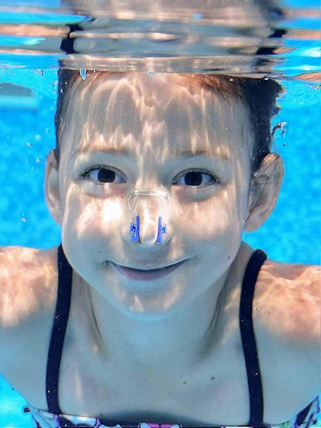 14 Pcs Nose Clip Swimming Nose Plug Swim Nose Guard For Swimming,blue