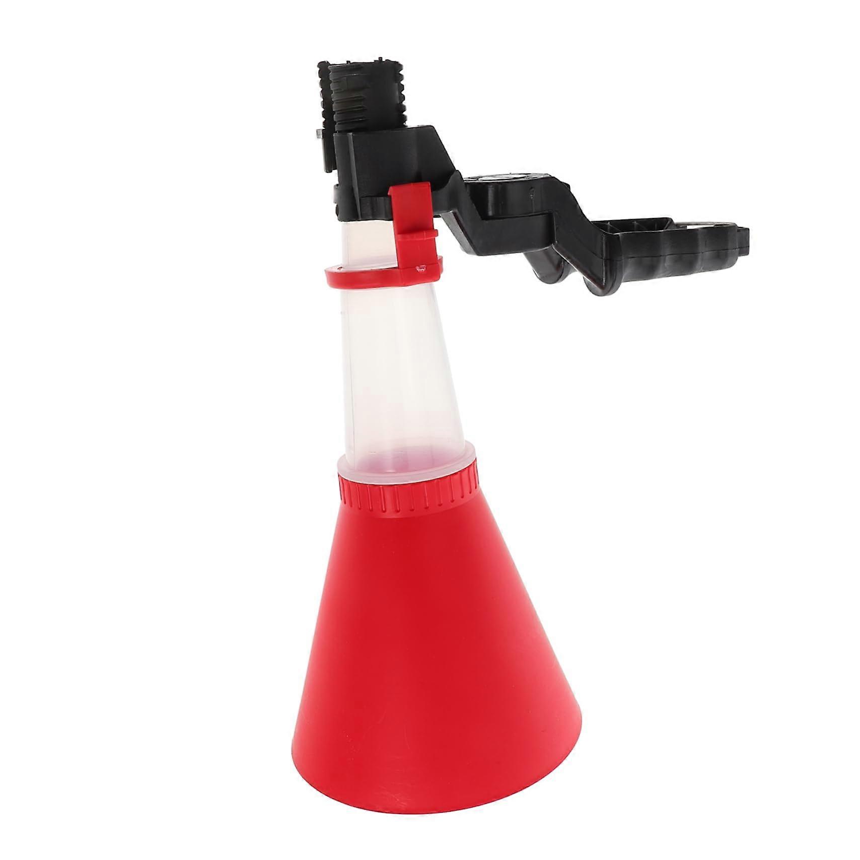 Universal Oil Filter Funnel with Adjustable Holder and Spillproof Design for Efficient Oil Changes in Cars - Durable Tool Set