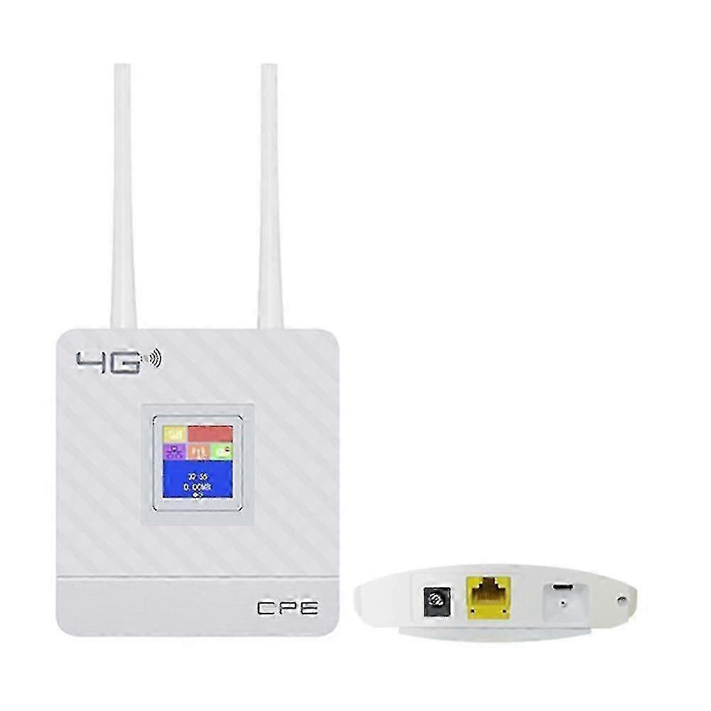 4g Wifi Router Portable Fdd Tdd Lte Wcdma Gsm Global Unlock External Antennas Slot(european Version