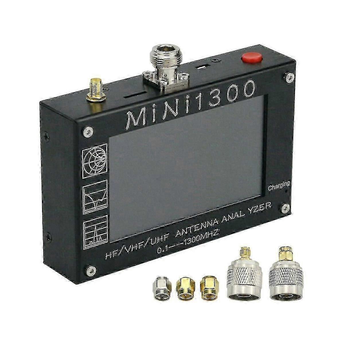 0.1-1300mhz hf vhf uhf 4,3-Zoll-Antennen-Analysator Vektor-Netzwerk-Analysator SWR-Meter Frequenz-Sweep