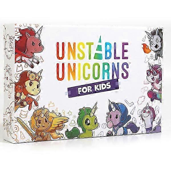 Unstable Unicorns - Whimsical Kid-Friendly Card Game for Family Fun