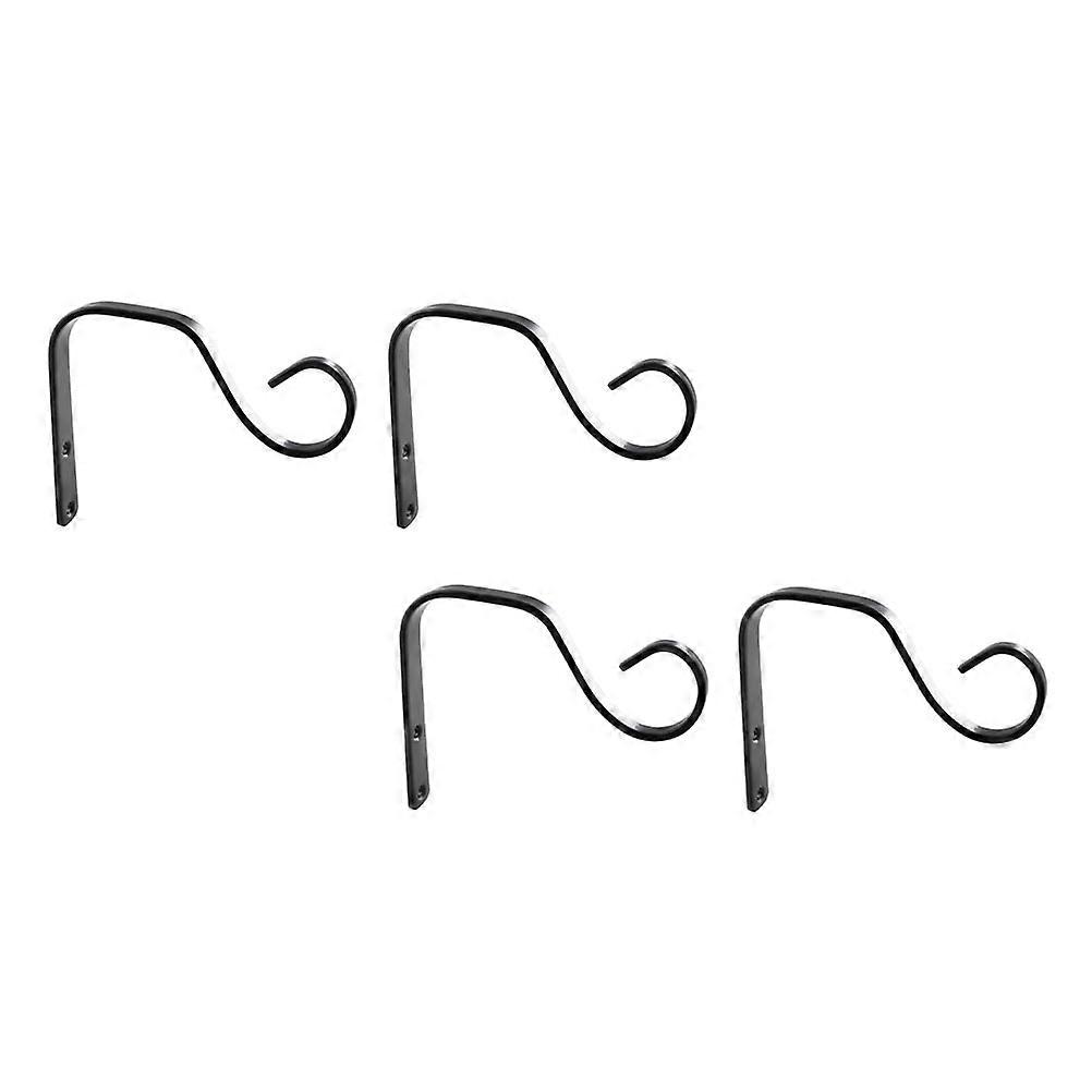 Wall Hooks for Storage with Rustic Design 4 Pieces