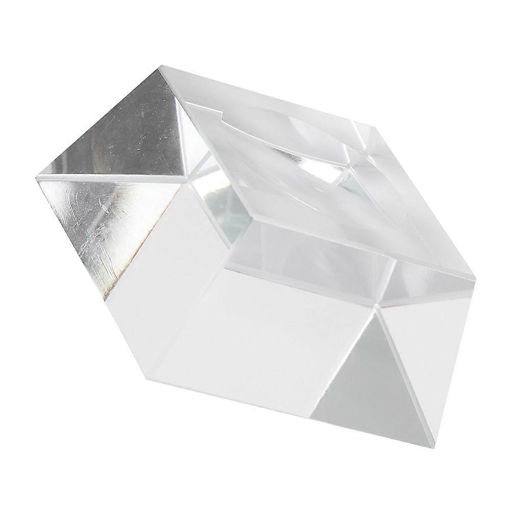 Transparent Sphere Stand Decorative Displaying Accessory For Study Room Party 7X7X4Cm 1Set