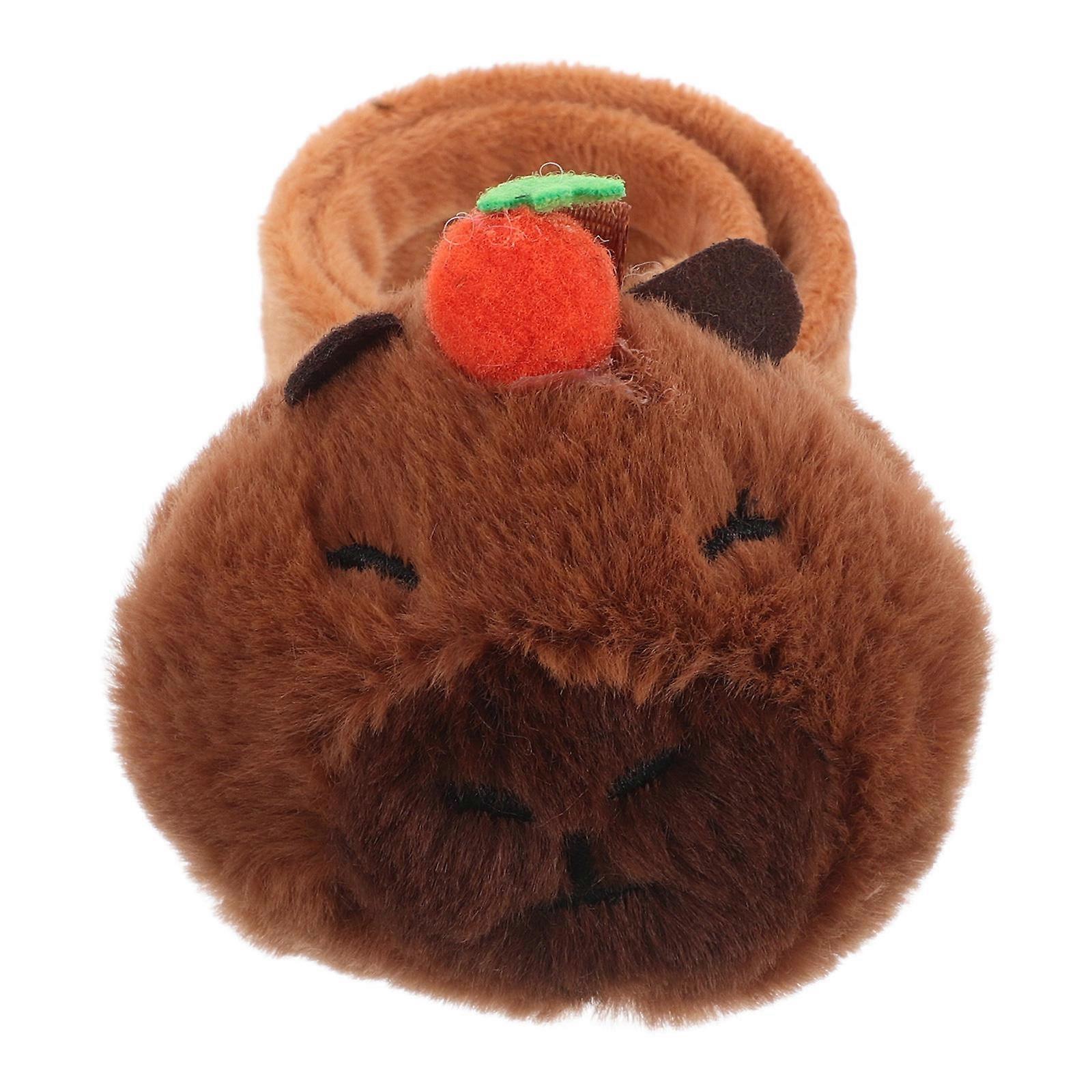 Plush Slap Wristband Adorable Animal Accessory for Birthdays, Parties, and Bike Handlebar Decoration