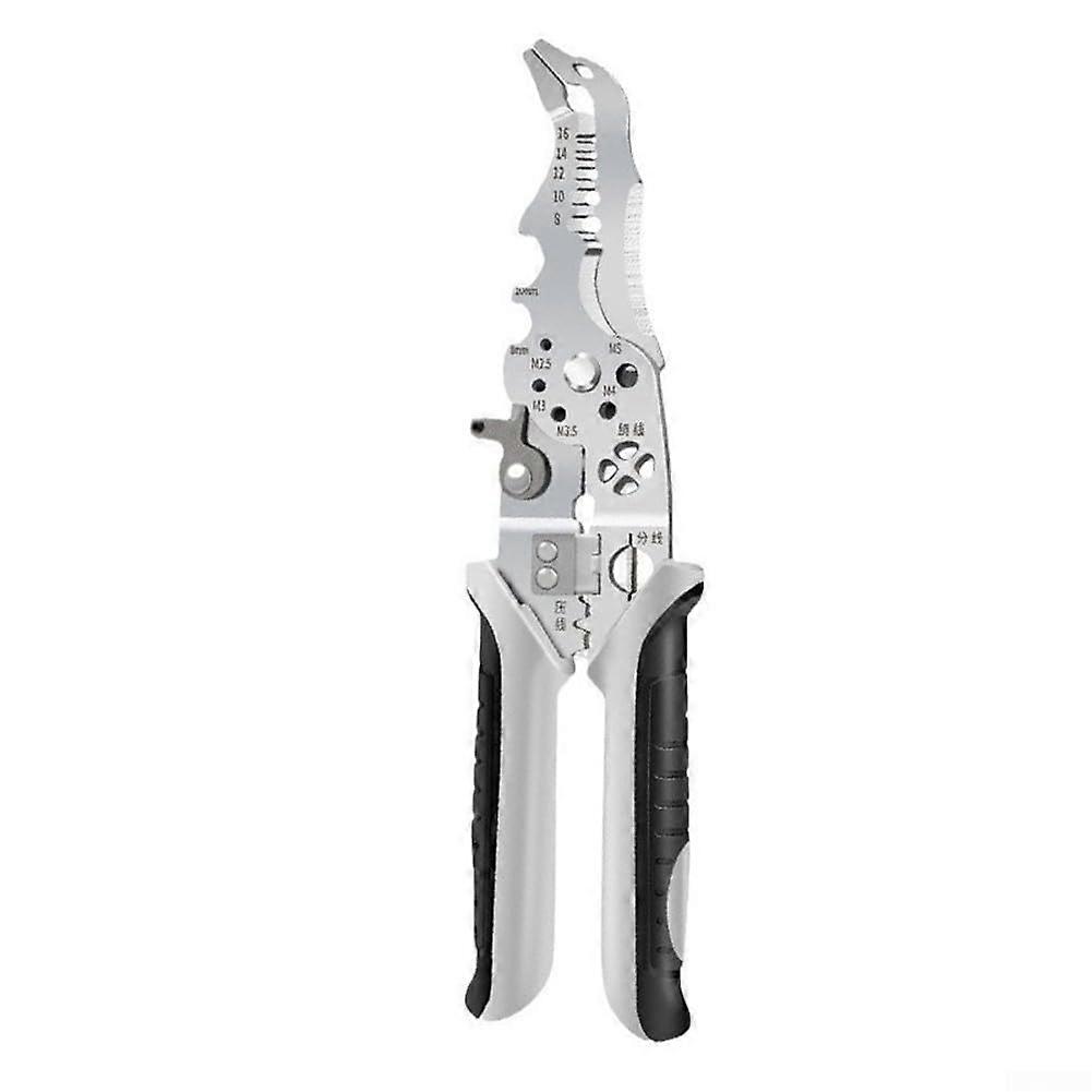 Wire Stripper 9 in 1 Elbow Automatic Cable Insulation Hand Tool for Electrical Wiring and Stripping Tasks