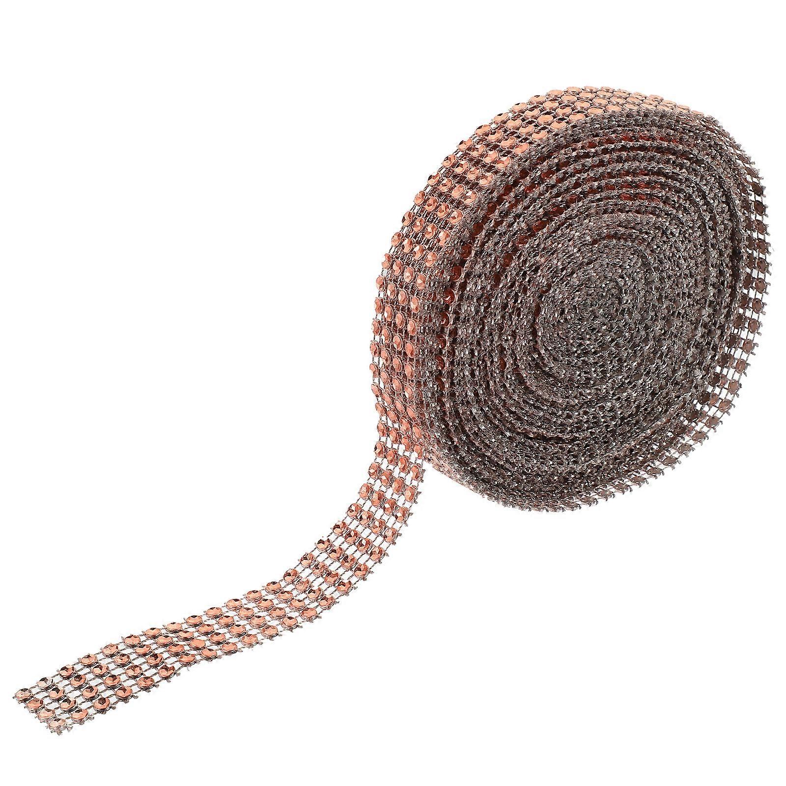 Rhinestone Strips Decorative Craft Trim Self-Adhesive For Walls And Doors Multi 1Roll
