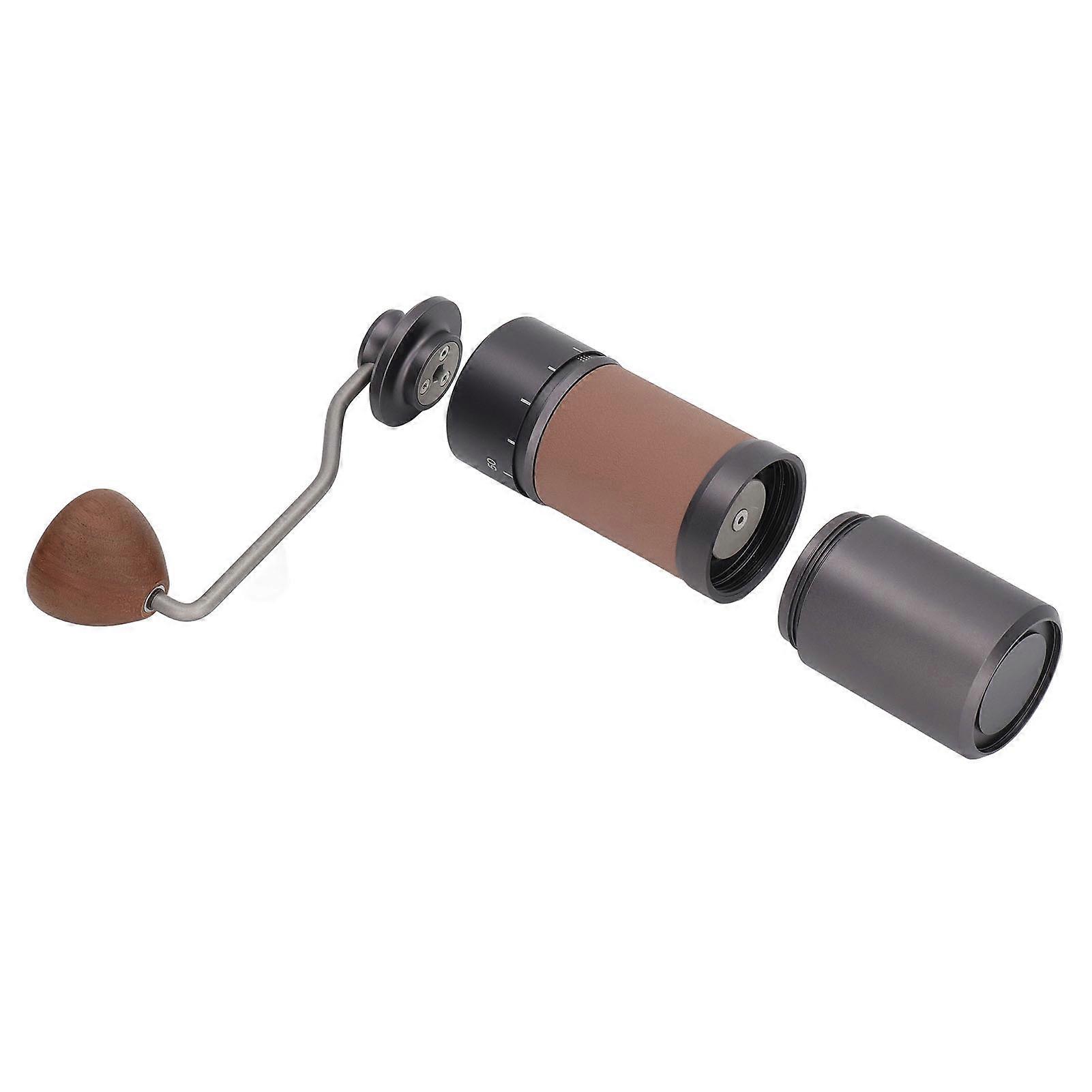 Manual Coffee Bean Grinder Detachable Portable Hand Coffee Grinder with 420 Grinding Core 